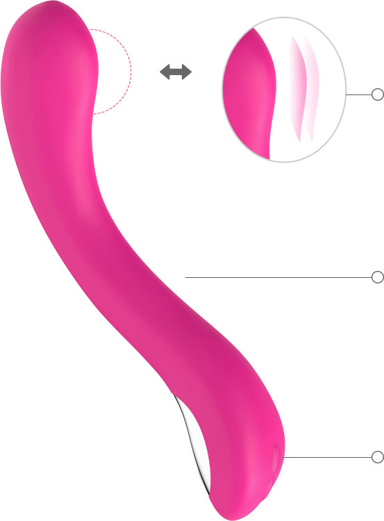  bluetooth oscillating sex toy  interactive oscilation sex toy